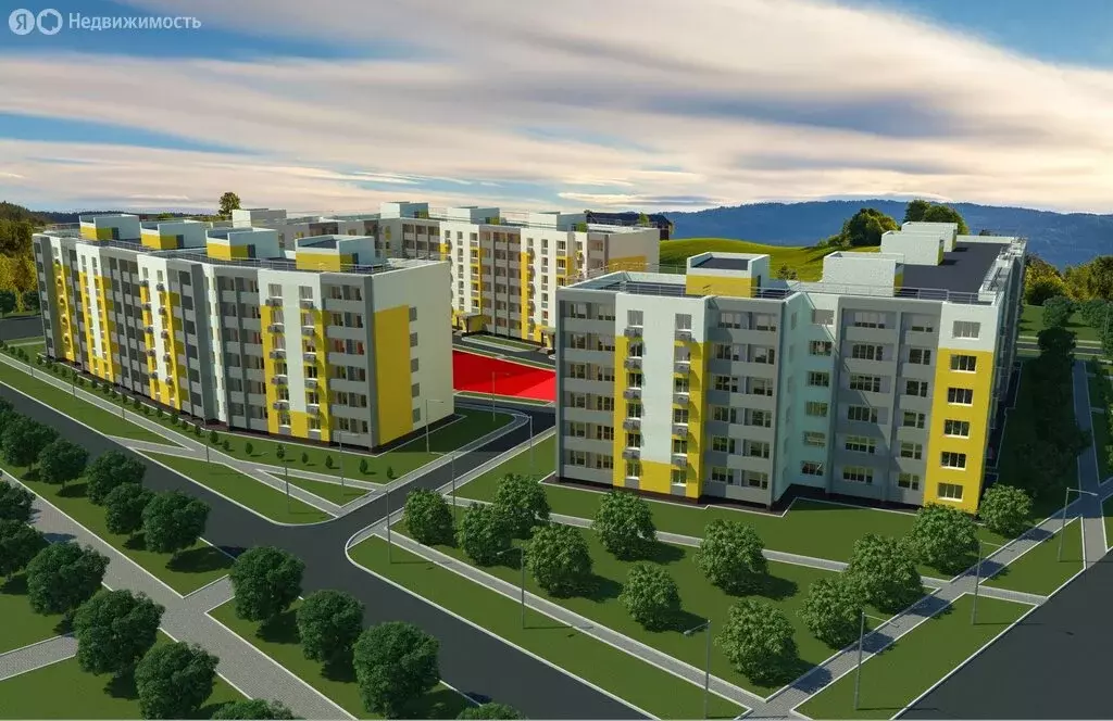 3-комнатная квартира: Миловка, Северный проезд, 3 (70.87 м) - Фото 1