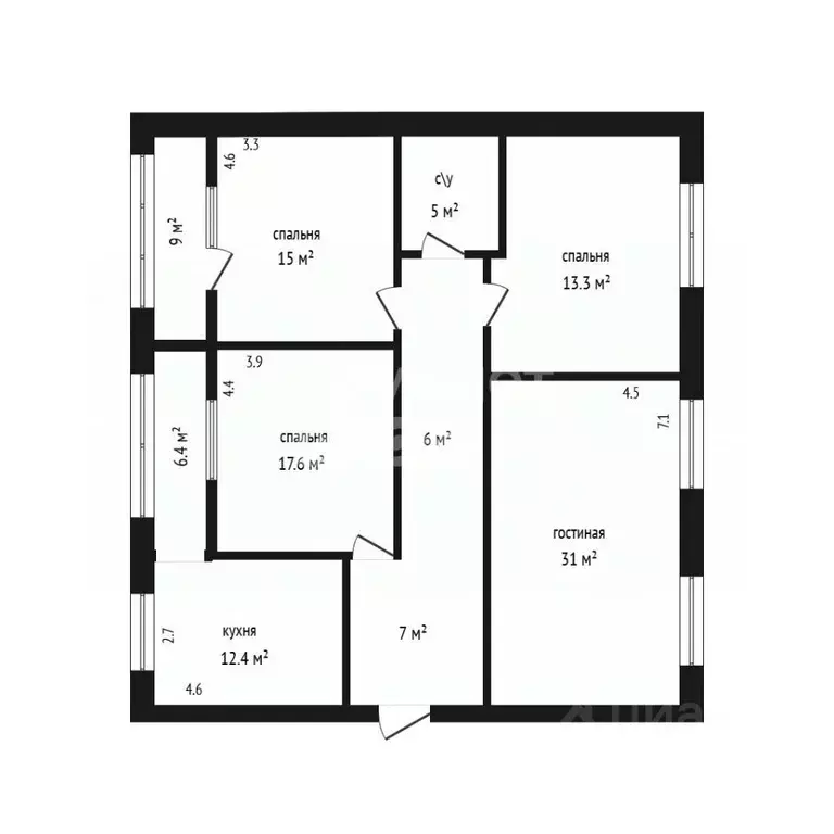 4-к кв. Дагестан, Дербент ул. Расулбекова, 16А (120.0 м) - Фото 2