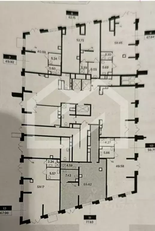 Помещение свободного назначения в Москва ул. Петра Алексеева, 14 (78 ... - Фото 2