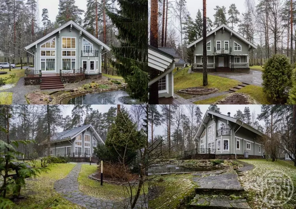 Дом в Ленинградская область, Выборгский район, Рощинское городское ... - Фото 1