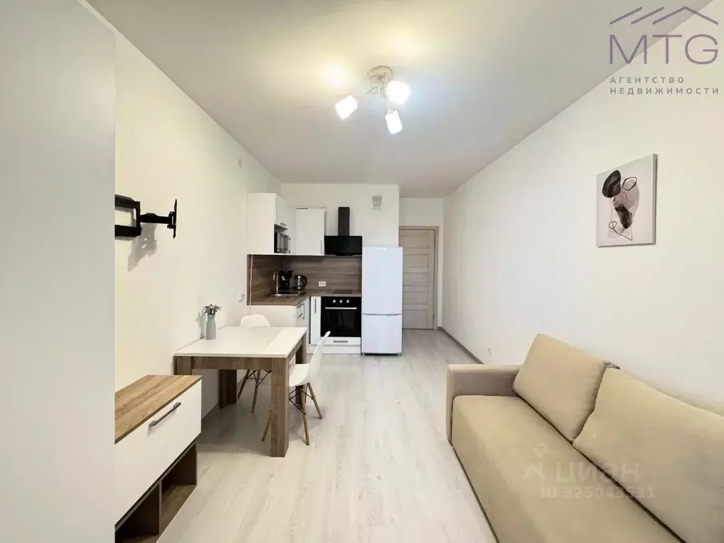 Студия Санкт-Петербург ул. Бориса Шмелева, 3 (24.0 м) - Фото 1