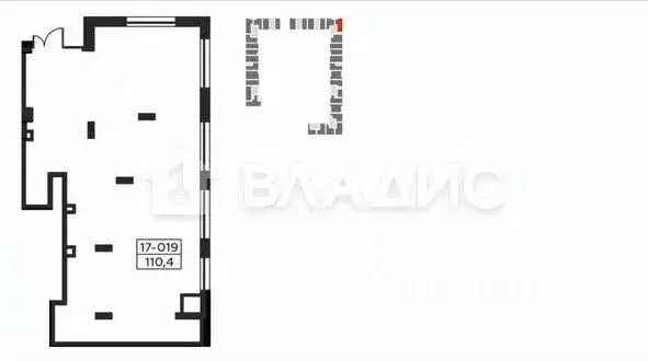 Помещение свободного назначения в Москва бул. Скандинавский, 9 (110 м) - Фото 2