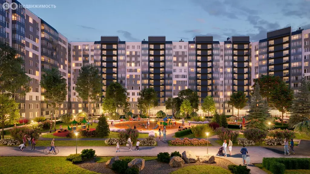 2-комнатная квартира: Виллозское городское поселение, посёлок ... - Фото 1