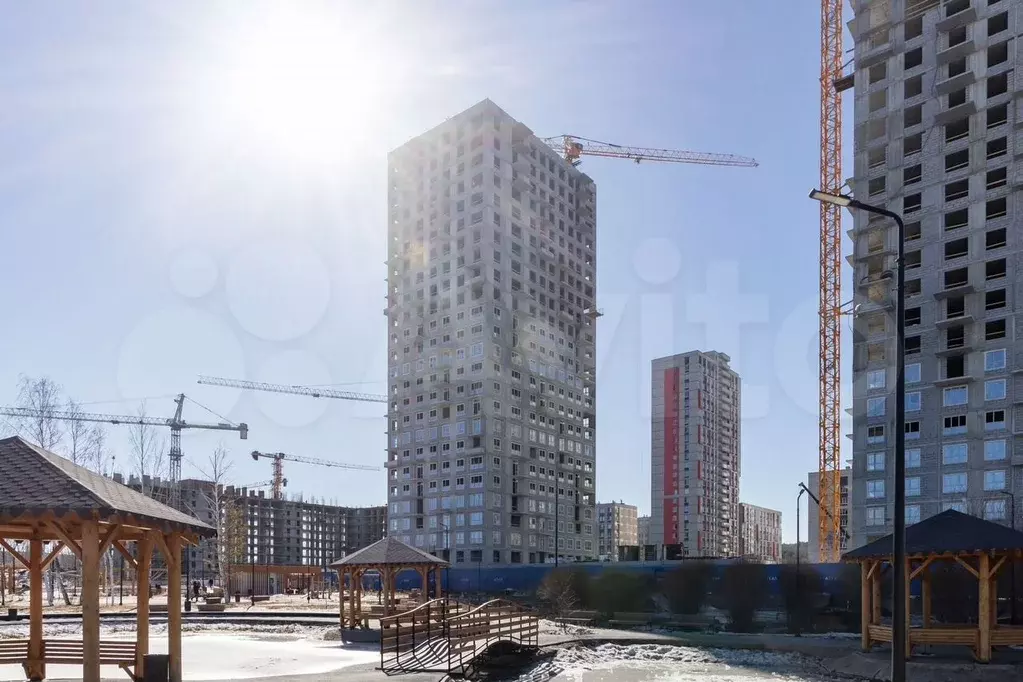 1-к. квартира, 35,5 м, 7/25 эт. - Фото 1