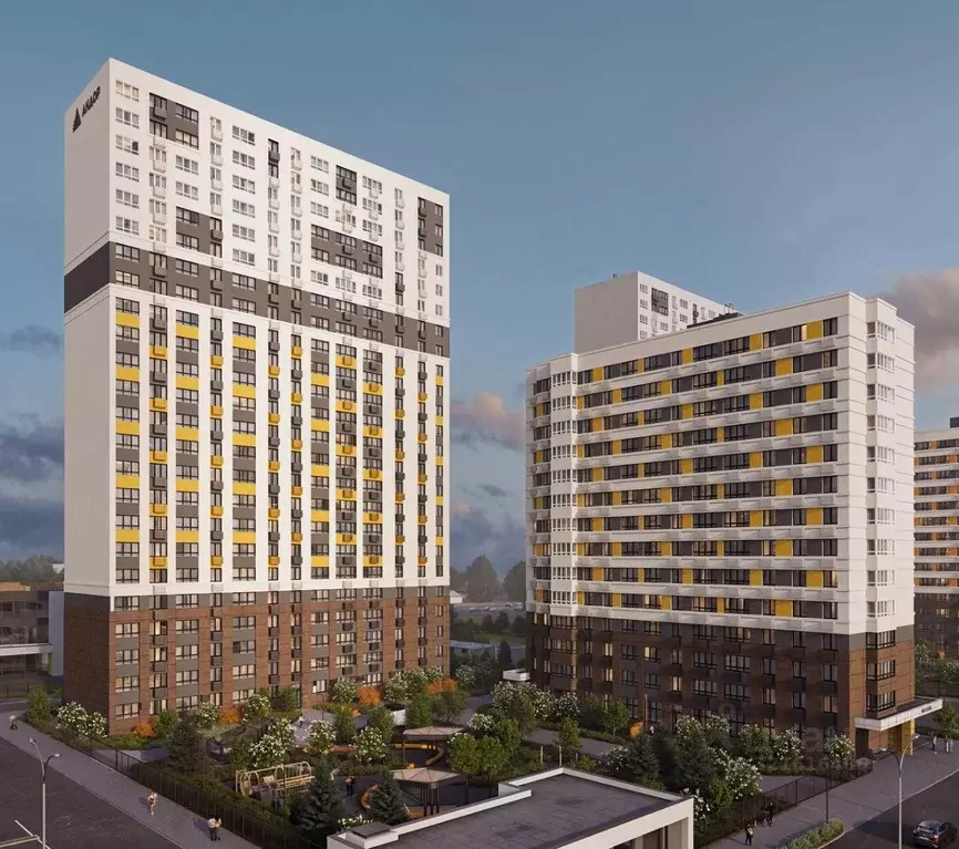 2-к кв. Нижегородская область, Нижний Новгород Ленгородок мкр, Мед ... - Фото 2