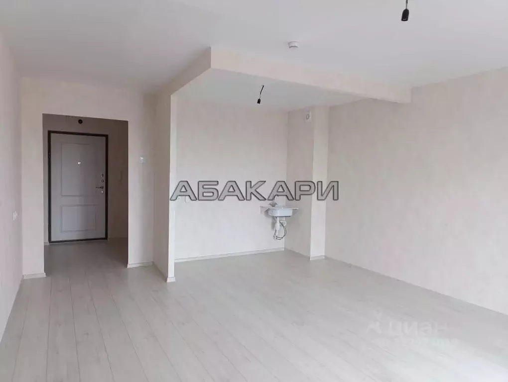 Студия Красноярский край, Красноярск ул. Спандаряна, 1Б (34.0 м) - Фото 1