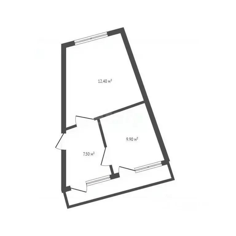 Комната Новосибирская область, Новосибирск ул. Толбухина, 25 (29.9 м) - Фото 2
