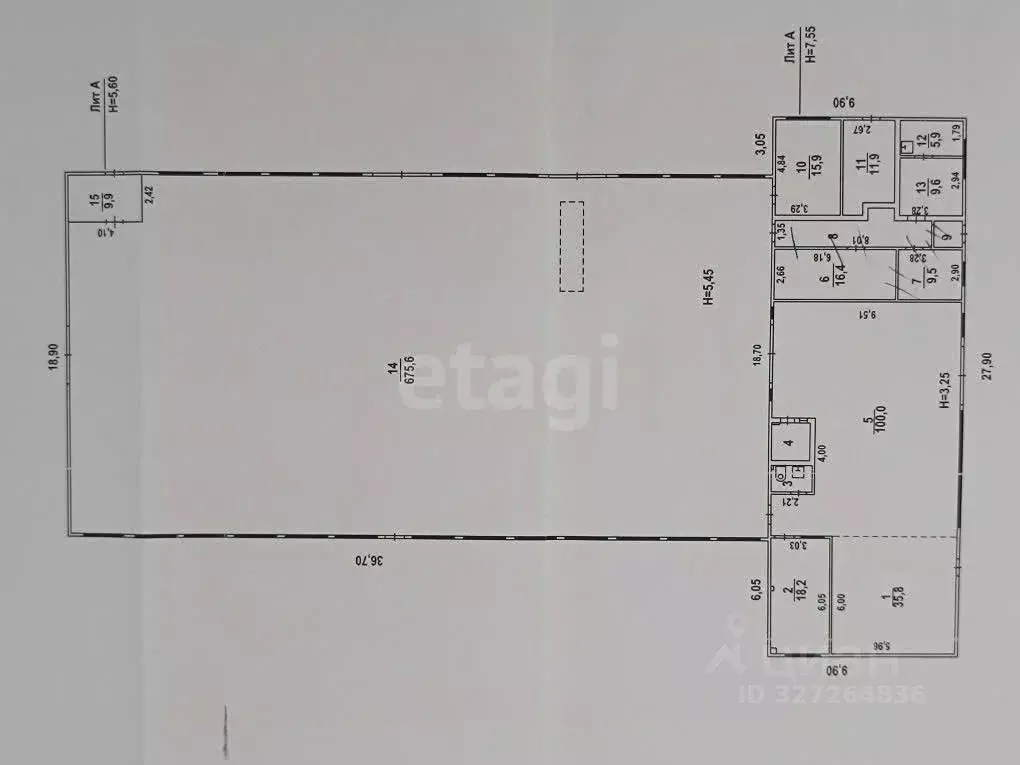 Склад в Волгоградская область, Волгоград Латвийская ул., 60 (1264 м) - Фото 2