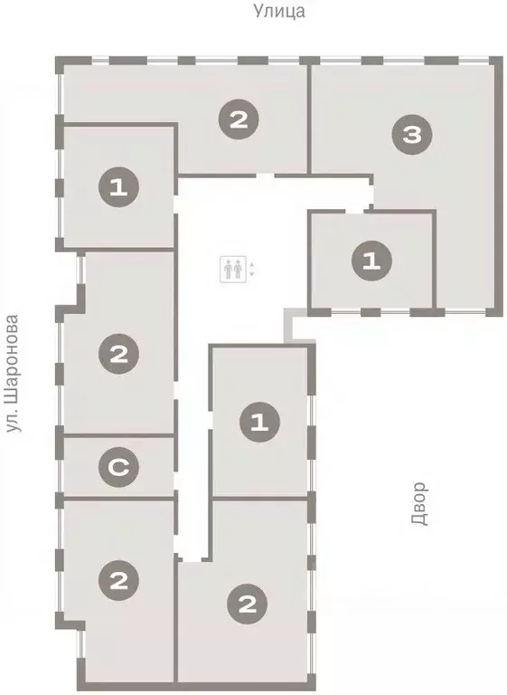 3-к кв. Омская область, Омск  (88.59 м) - Фото 2