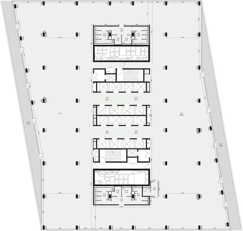 Помещение свободного назначения в Москва ул. Шеногина, 2 (2403 м) - Фото 2