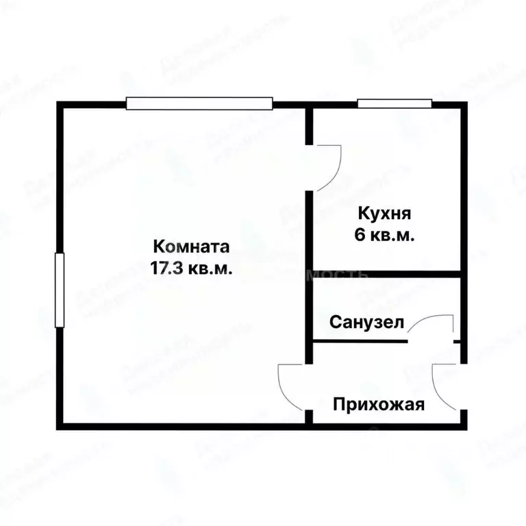 1-к кв. Новгородская область, Великий Новгород Район Торговая сторона, ... - Фото 0