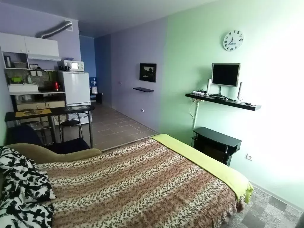 Студия Краснодарский край, Краснодар ул. Душистая, 60к2 (23.1 м) - Фото 2