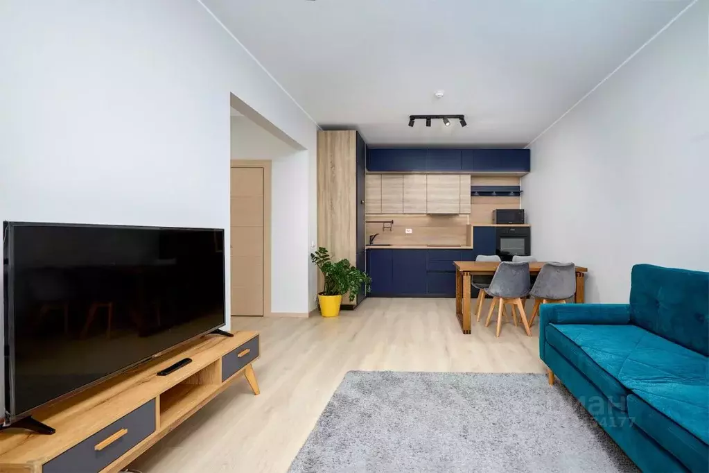 2-к кв. Ленинградская область, Всеволожск ул. Рябиновая Роща, 4к4 ... - Фото 1