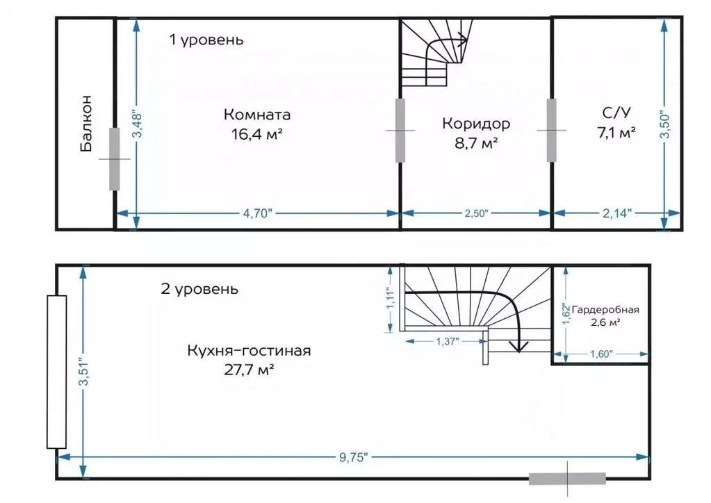 2-к кв. Тюменская область, Тюмень ул. Республики, 86к2 (62.5 м) - Фото 1