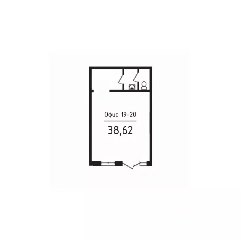 Офис в Адыгея, Майкоп Степная ул. (39 м) - Фото 1