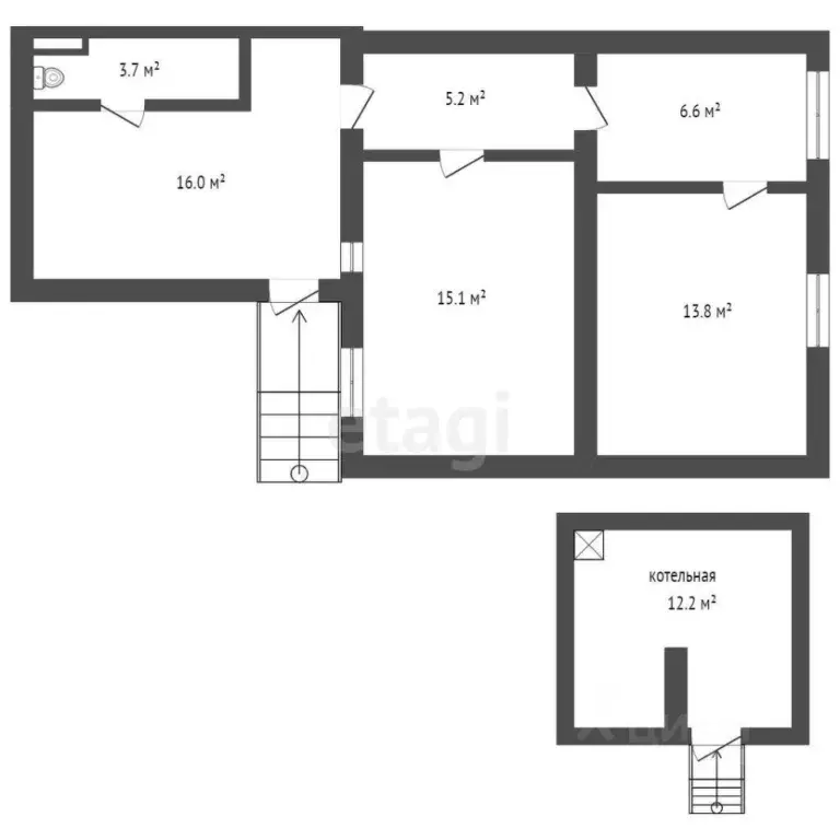 Дом в Севастополь ул. Ярославская, 44 (75 м) - Фото 1