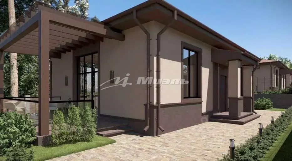 Дом в Крым, Симферопольский район, с. Мирное ул. Прохладная, 9 (100 м) - Фото 1