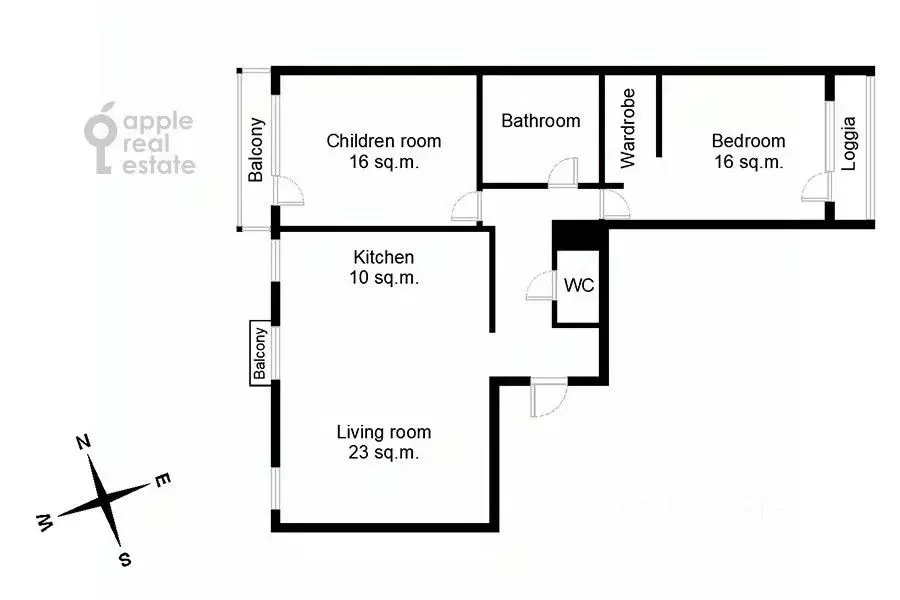 3-к кв. Московская область, Химки ул. Юннатов, 16 (86.0 м) - Фото 2