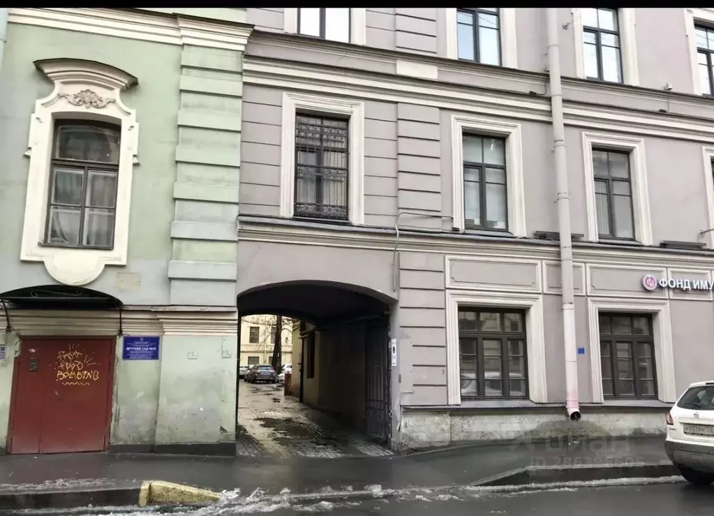 Помещение свободного назначения в Санкт-Петербург пер. Гривцова, 5Б ... - Фото 1