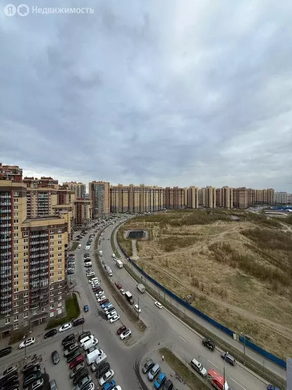 Квартира-студия: посёлок Парголово, Заречная улица, 33 (21.4 м) - Фото 1