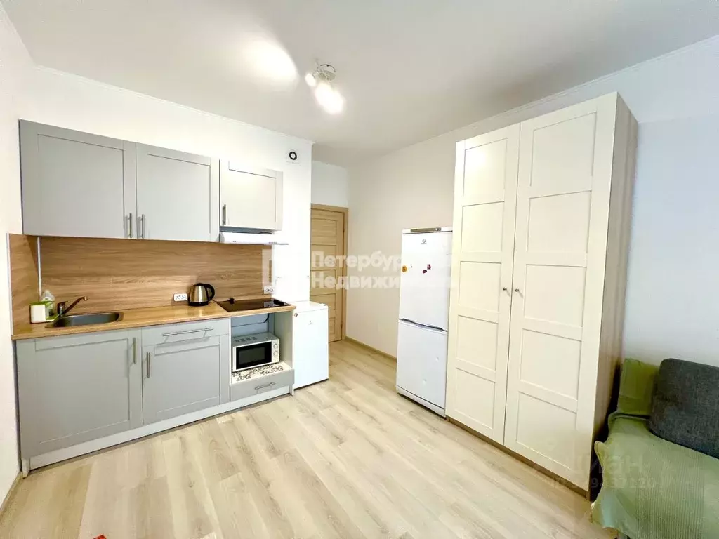 Студия Санкт-Петербург ул. Плесецкая, 16 (25.1 м) - Фото 1