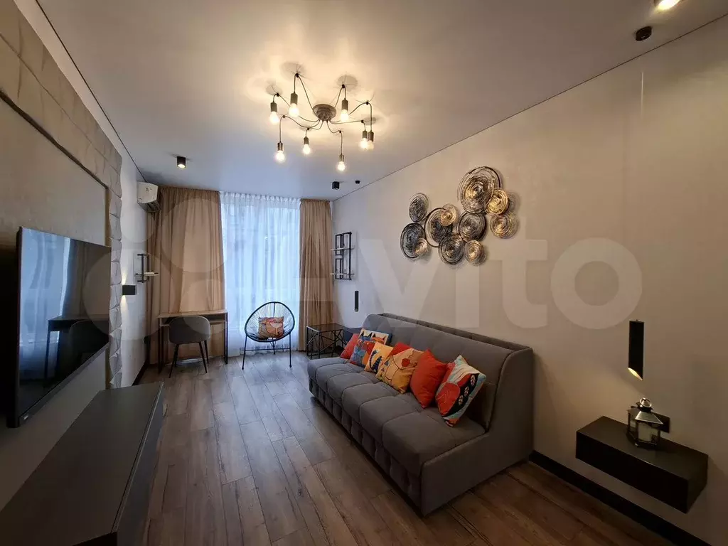 1-к. квартира, 40 м, 22/24 эт. - Фото 1