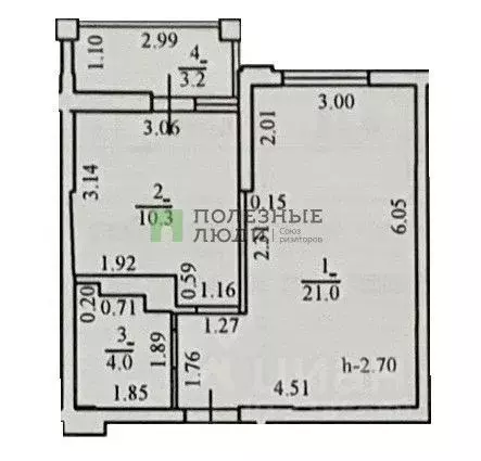 1-к кв. Краснодарский край, Новороссийск городской округ, с. Мысхако ... - Фото 2