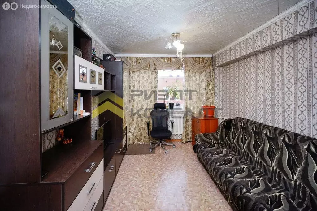 3-комнатная квартира: Омск, посёлок Кордный, 4-я Кордная улица, 45 (69 ... - Фото 2