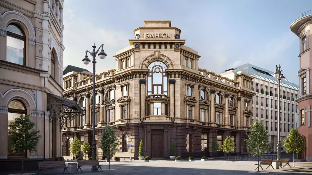 1-к кв. Москва ул. Рождественка, 8с1 (65.3 м) - Фото 1