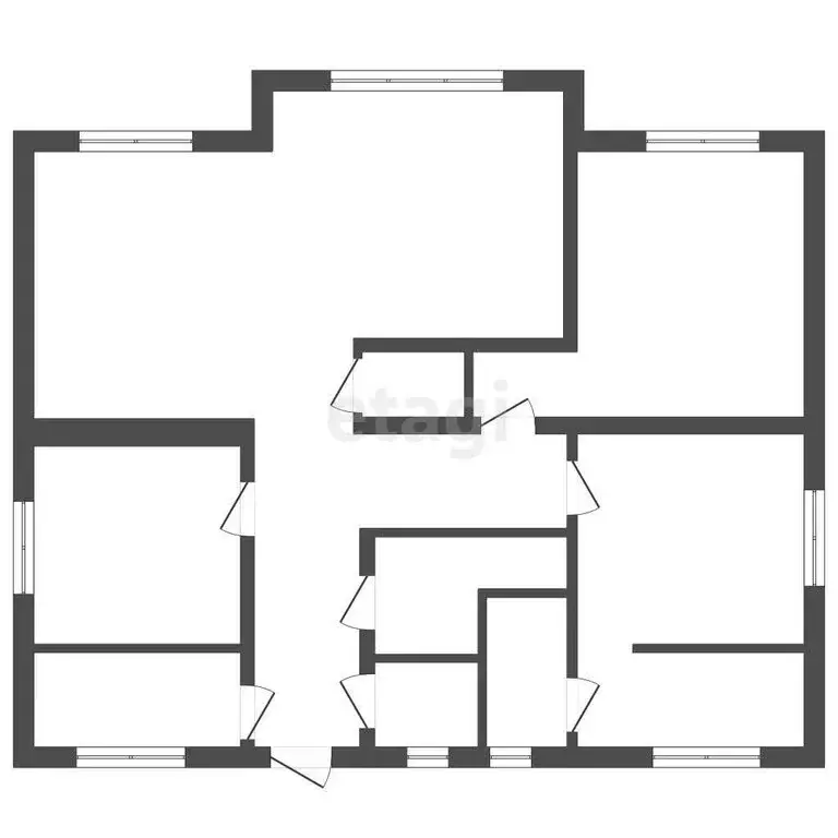 Дом в село Перевалово, 2-я Береговая улица (132.5 м) - Фото 1