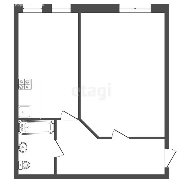 Квартира-студия: Кисловодск, улица Жмакина, 6 (60 м) - Фото 0