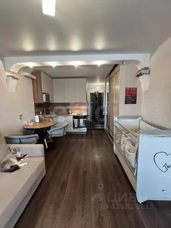 Студия Томская область, Томск ул. Набережная Озера, 22 (28.0 м) - Фото 1