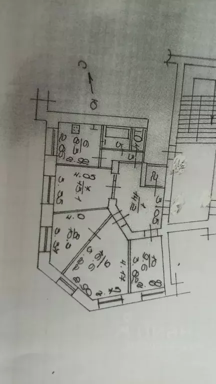 3-к кв. Калужская область, Калуга ул. Ленина, 63/10 (82.0 м) - Фото 2