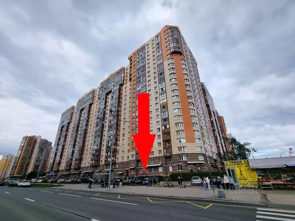 Помещение свободного назначения в Санкт-Петербург просп. Королева, 61 ... - Фото 1