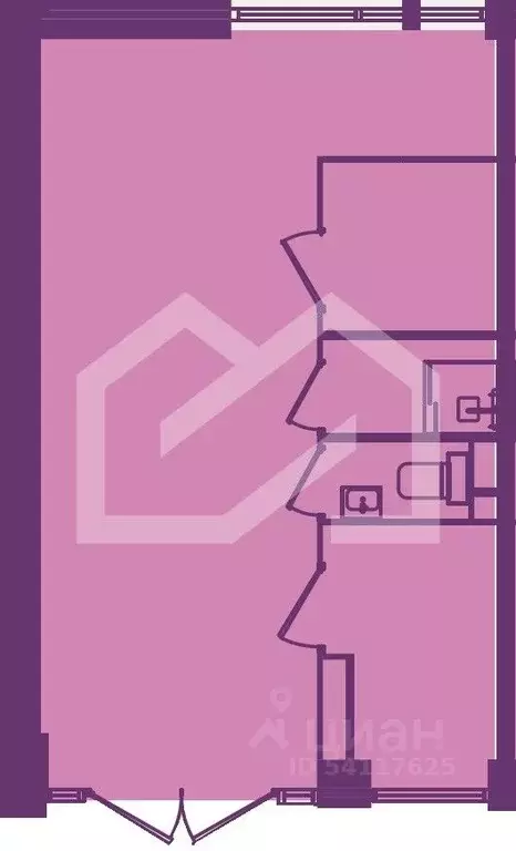 Торговая площадь в Москва 2-й Павелецкий проезд, 7С7 (39 м) - Фото 2