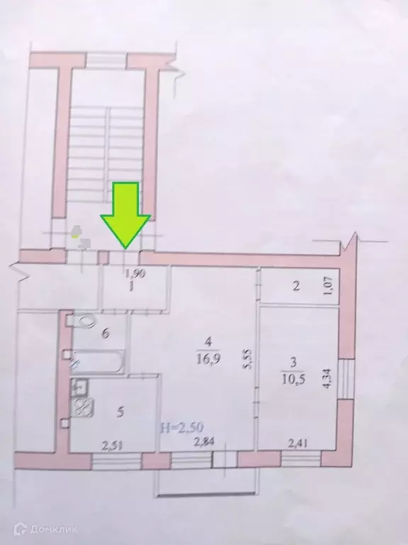 Продаётся 2-к квартира, 40.7 м - Фото 0
