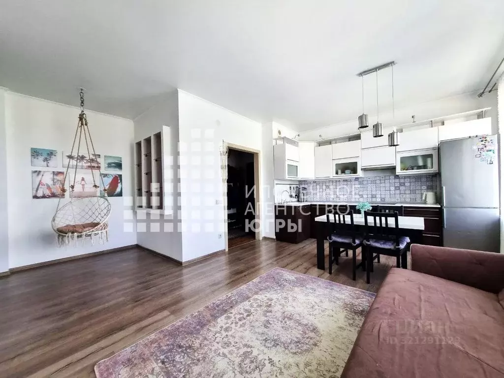 2-к кв. Ханты-Мансийский АО, Ханты-Мансийск Промышленная ул., 15 (67.3 ... - Фото 1