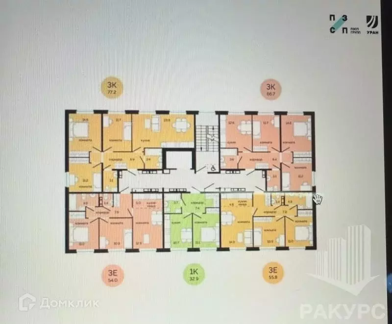 Продаётся 4-к квартира, 97 м - Фото 1