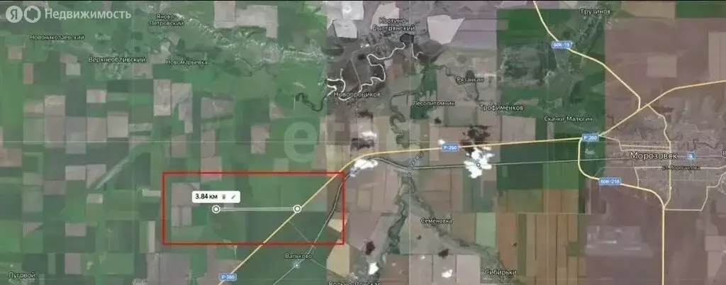 Участок в Тацинский район, хутор Верхнеобливский (410 м) - Фото 1