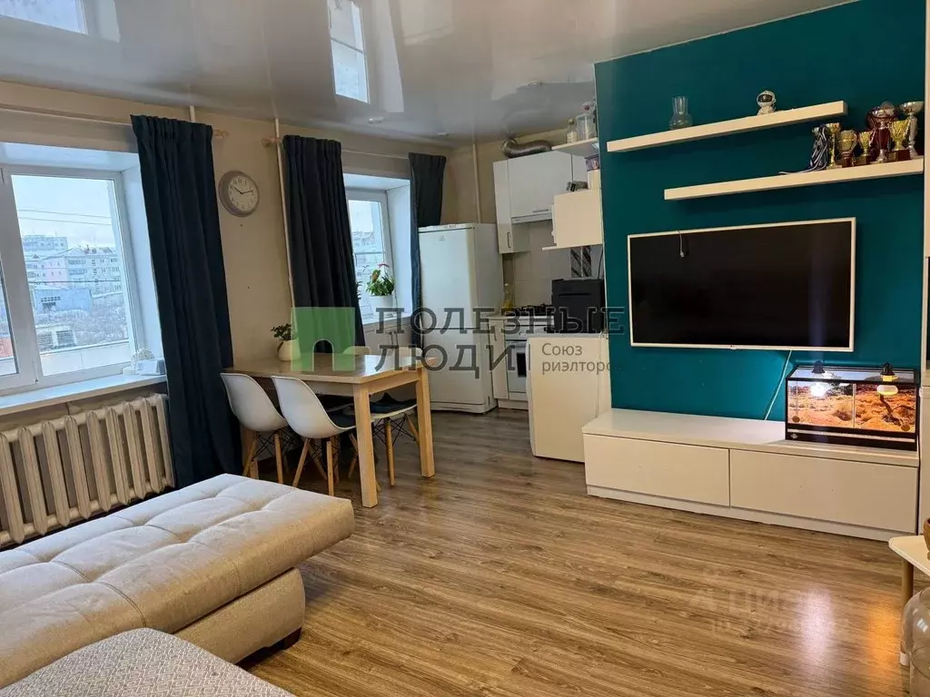 2-к кв. Курганская область, Курган ул. Томина, 80 (42.3 м) - Фото 1