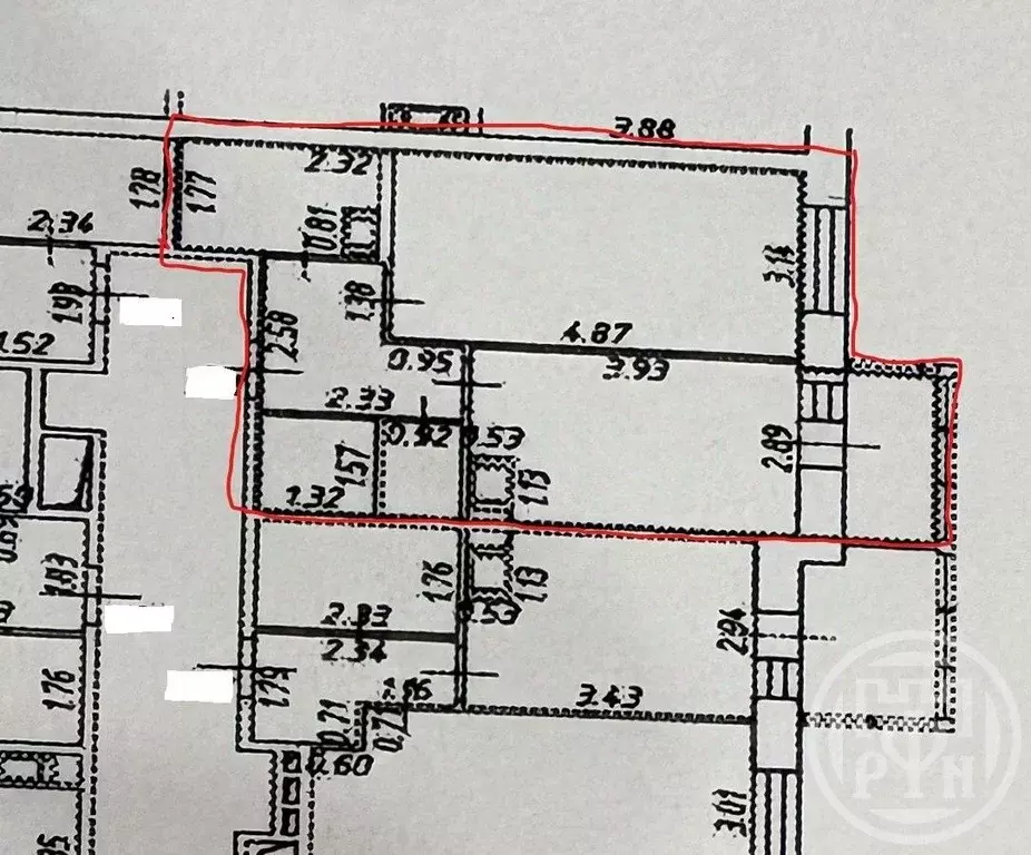 1-к кв. Ленинградская область, Всеволожский район, пос. Бугры бул. ... - Фото 2