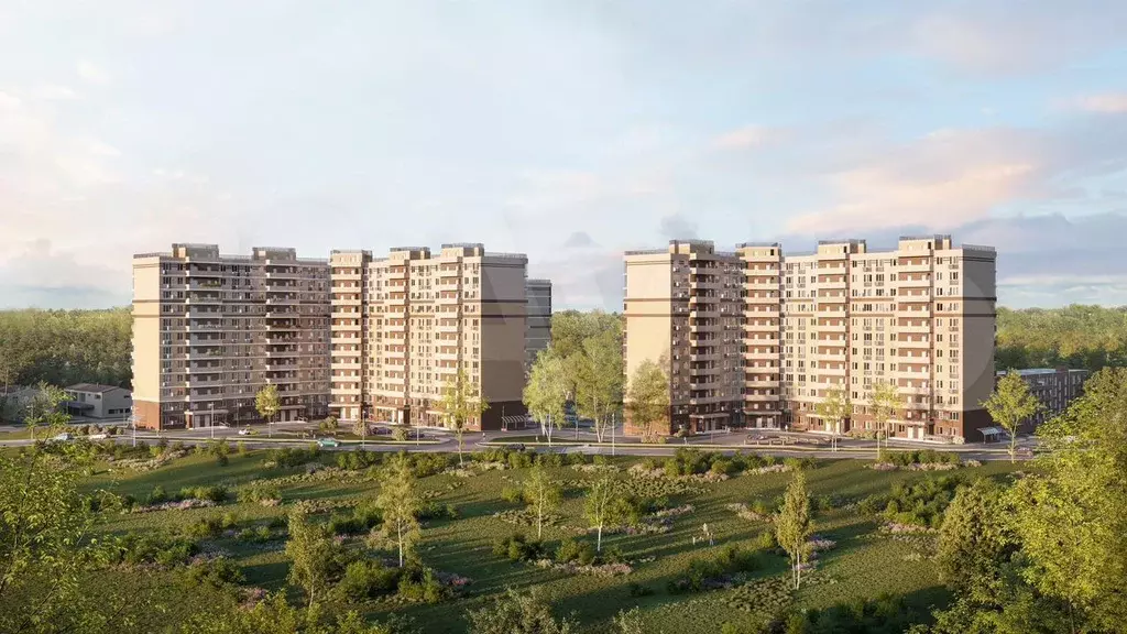 2-к. квартира, 60,1 м, 6/12 эт. - Фото 1