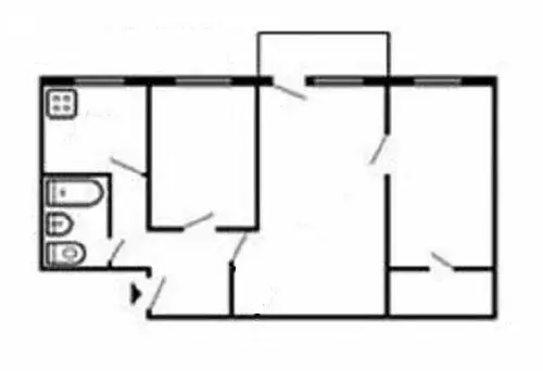 3-комнатная квартира: Тверь, бульвар Шмидта, 45 (57 м) - Фото 1