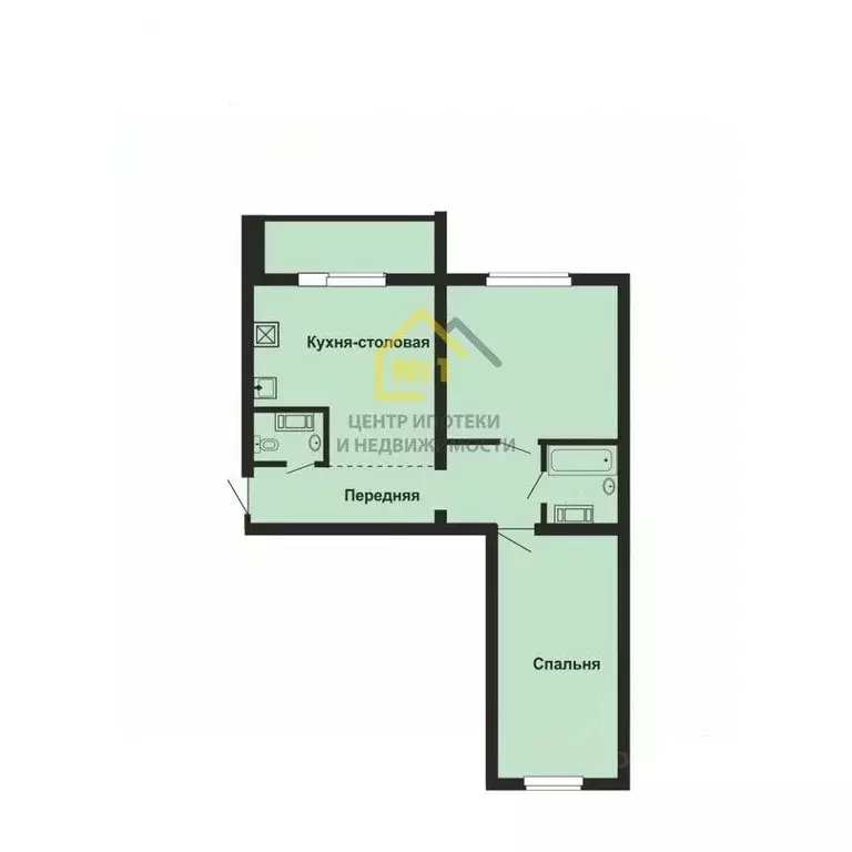 Студия Челябинская область, Челябинск просп. Краснопольский, 3б (64.2 ... - Фото 2