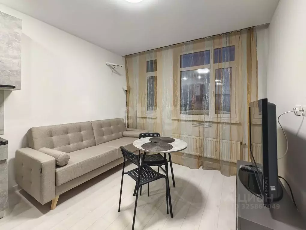 Студия Тюменская область, Тюмень ул. Алматинская, 6 (20.0 м) - Фото 2