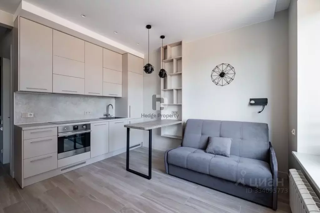 Студия Москва Шелепихинская наб., 42к2 (34.0 м) - Фото 1
