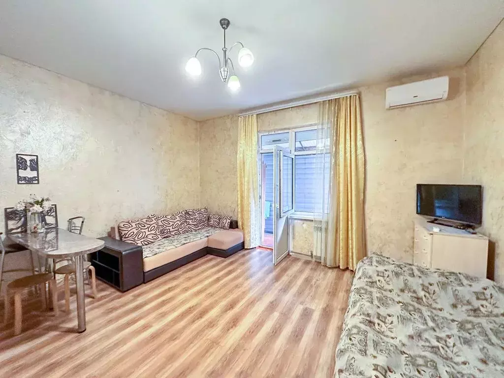 1-к кв. Краснодарский край, Сочи Адлер жилрайон, ул. Чкалова, 32 (28.0 ... - Фото 1