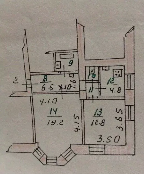 2-к кв. Орловская область, Орел Комсомольская ул., 183 (48.7 м) - Фото 1