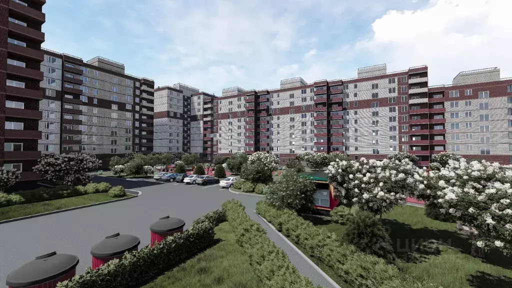 2-к кв. Псковская область, Псков ул. Юности, 32 (54.21 м) - Фото 2