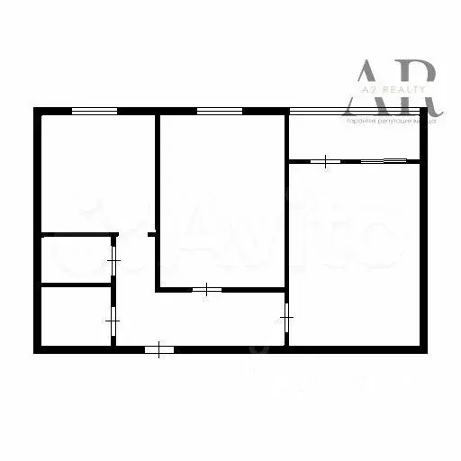 2-к. квартира, 52,5 м, 4/9 эт. - Фото 0